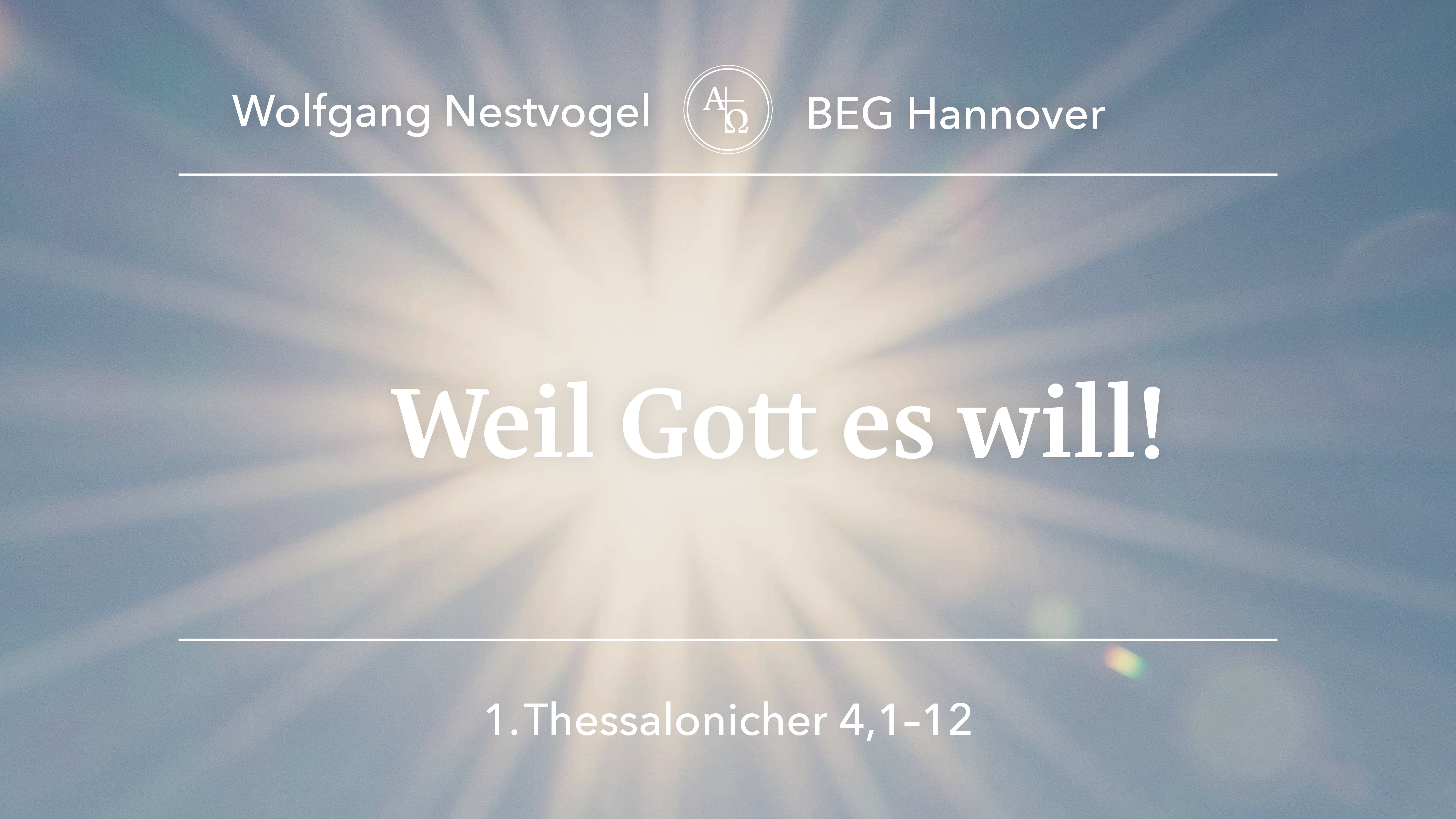 Predigt vom 01.06.2025