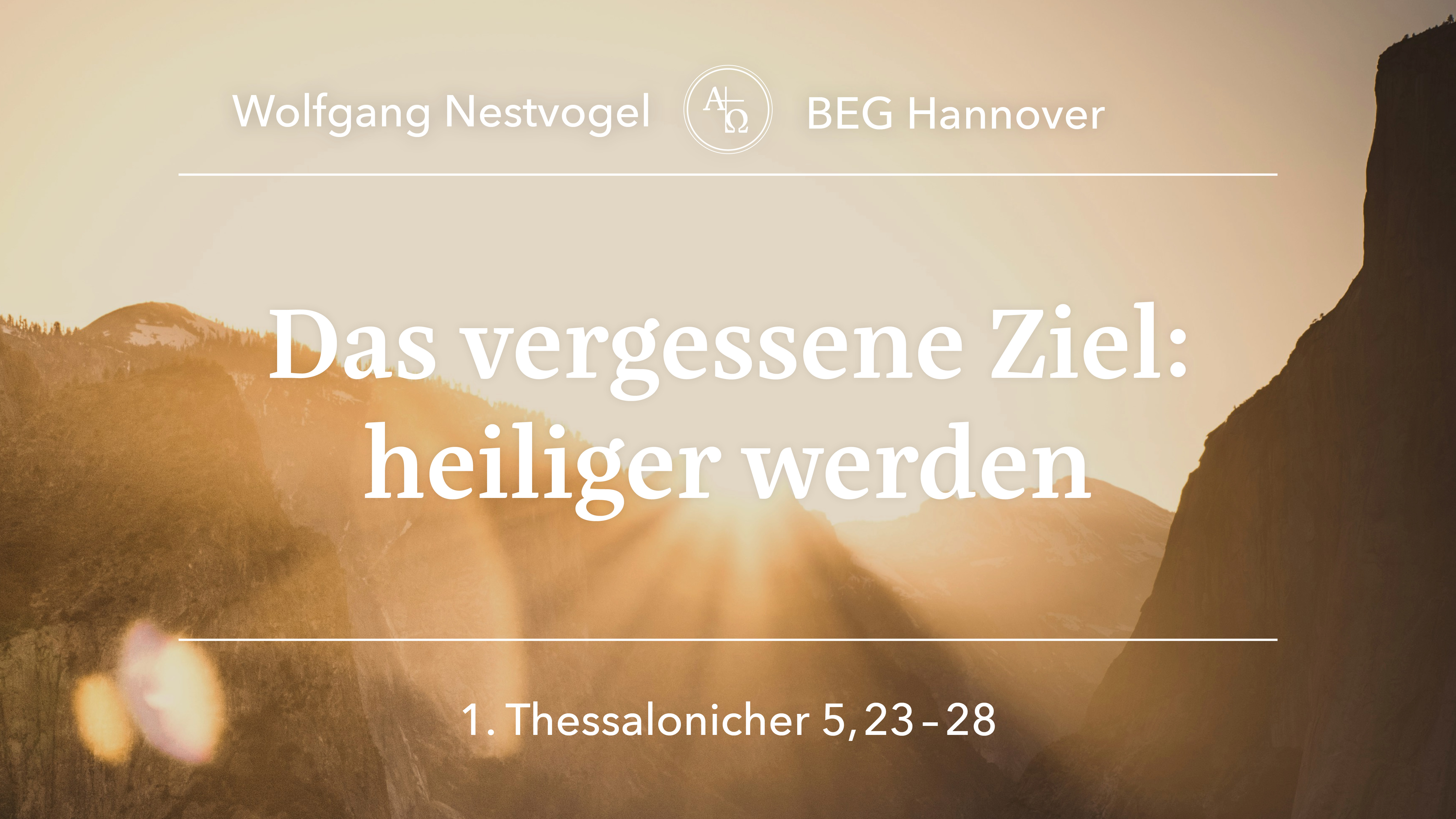Predigt vom 19.10.2025