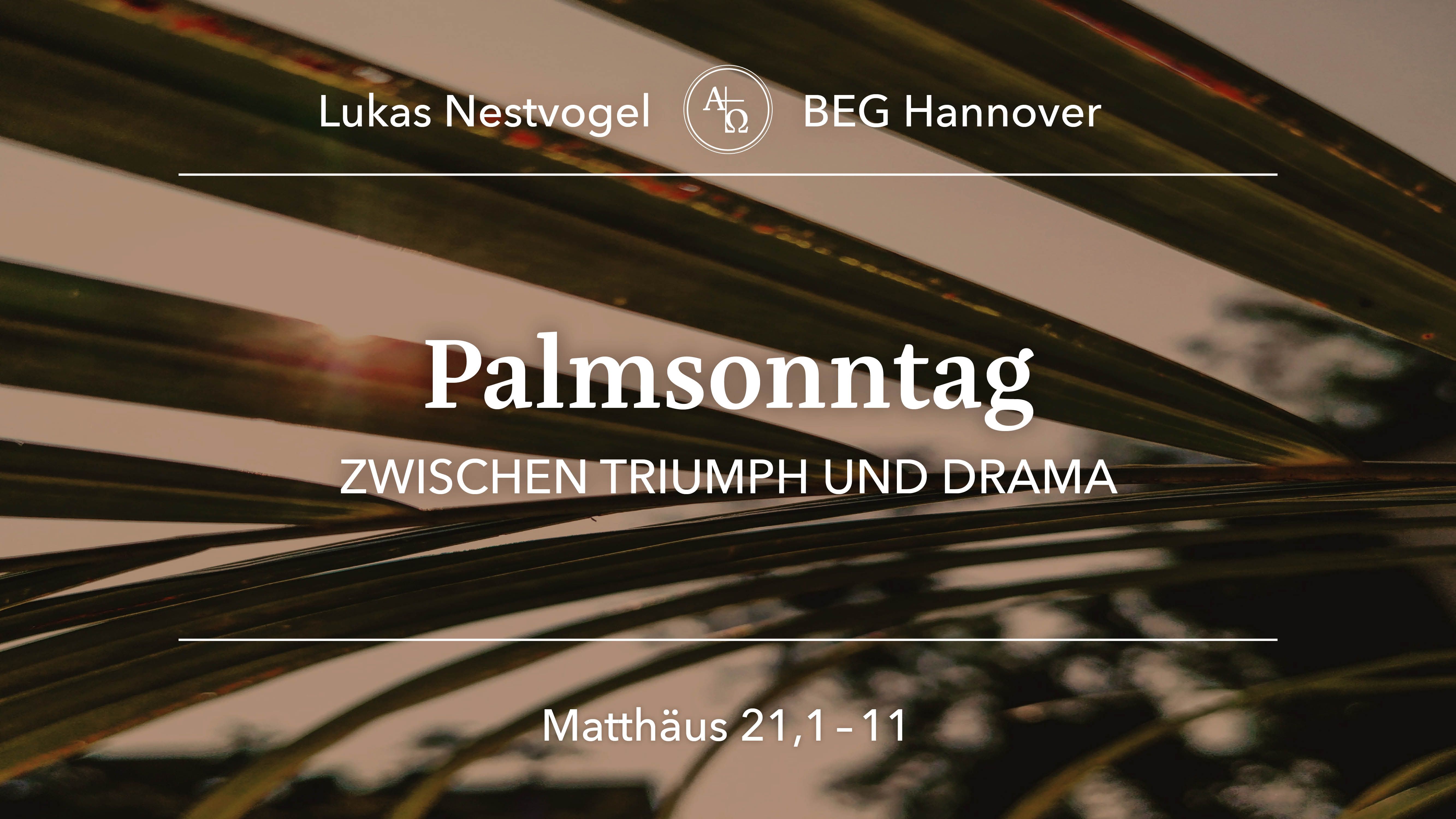 Predigt vom 29.03.2026